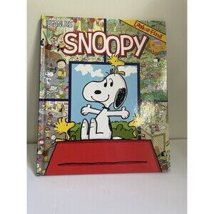 Look and Find Snoopy - Hard Cover Great Shape. Fun For Kids
